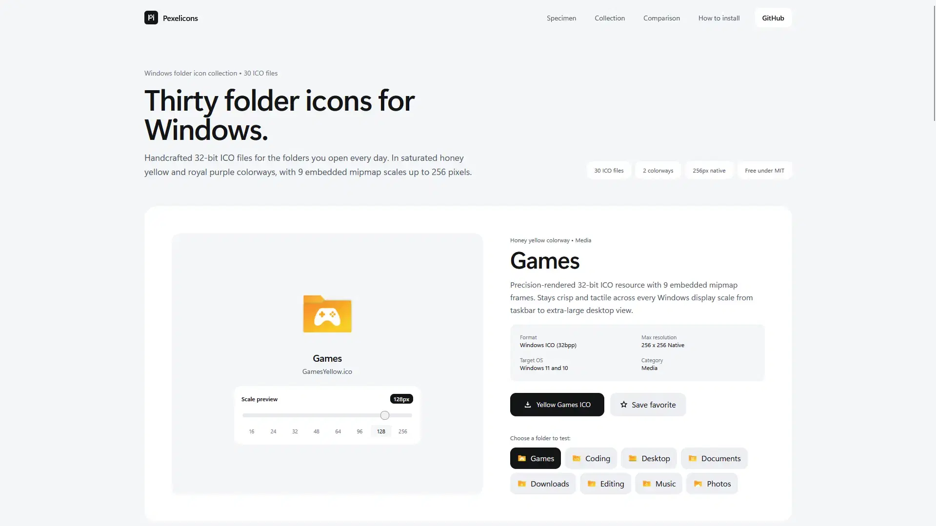 Pexelicons Icon System